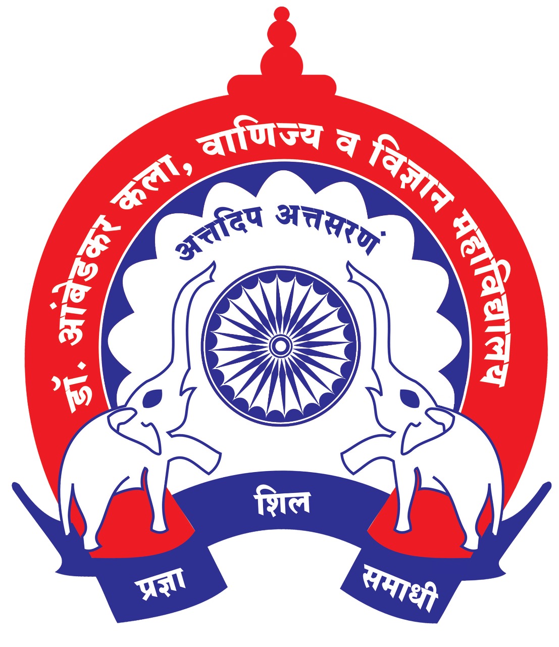 Dr. Ambedkar College Logo